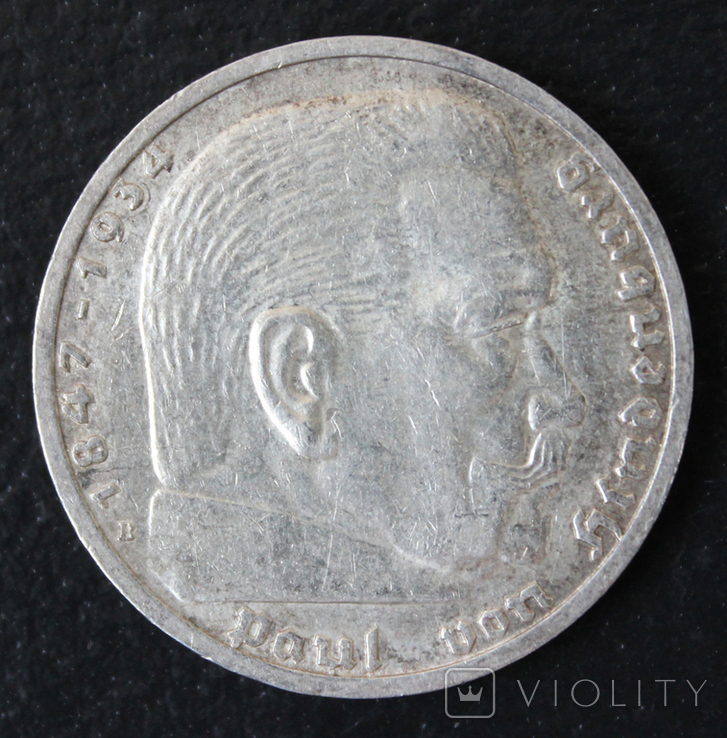 5 марок 1939(В), фото №3