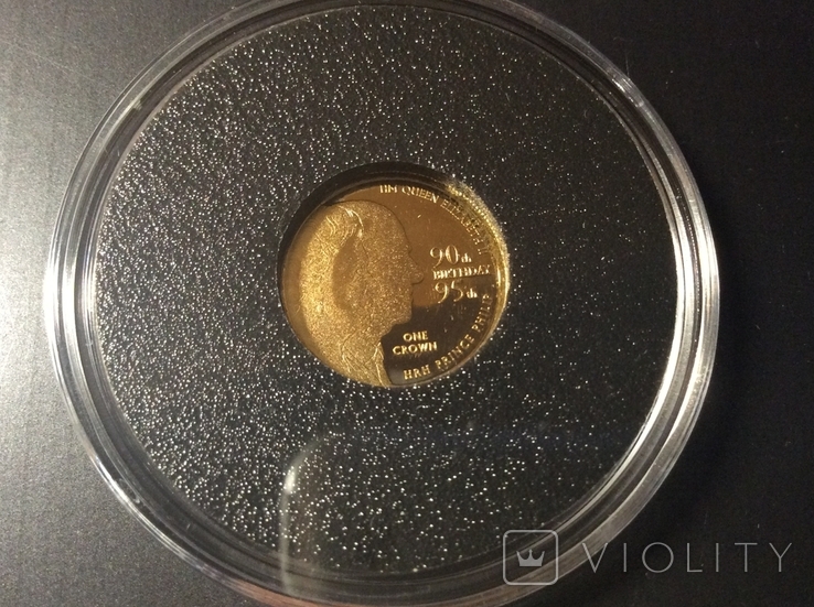 Трістан-да-Кунья 1 крона 2016 набір три золотих монети, фото №8