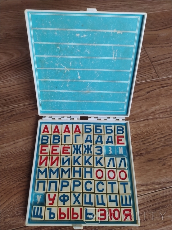 Настольная Магнитная азбука СССР, фото №2