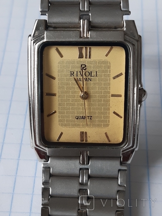 Не ношений японський кварцевий годинник Rivoli, фото №2