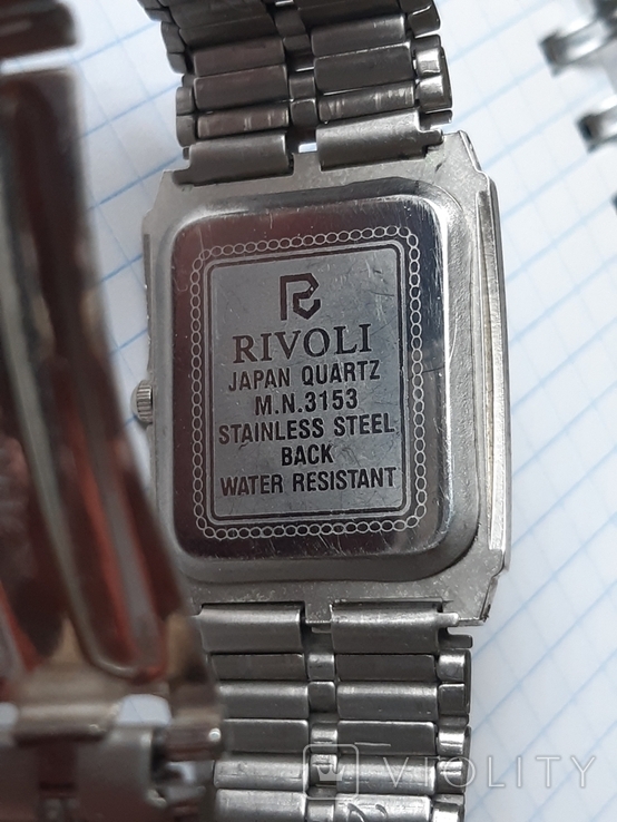 Не ношений японський кварцевий годинник Rivoli, фото №5