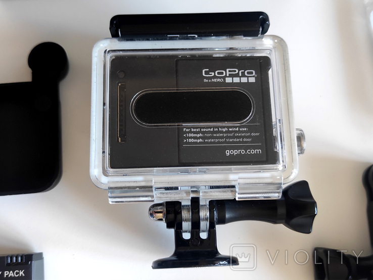 GoPro Hero 3 Silver edition + Аквабокс, два аккумулятора, аксессуары, фото №9