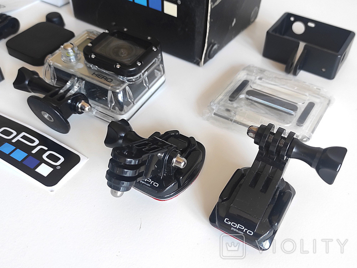 GoPro Hero 3 Silver edition + Аквабокс, два аккумулятора, аксессуары, фото №12