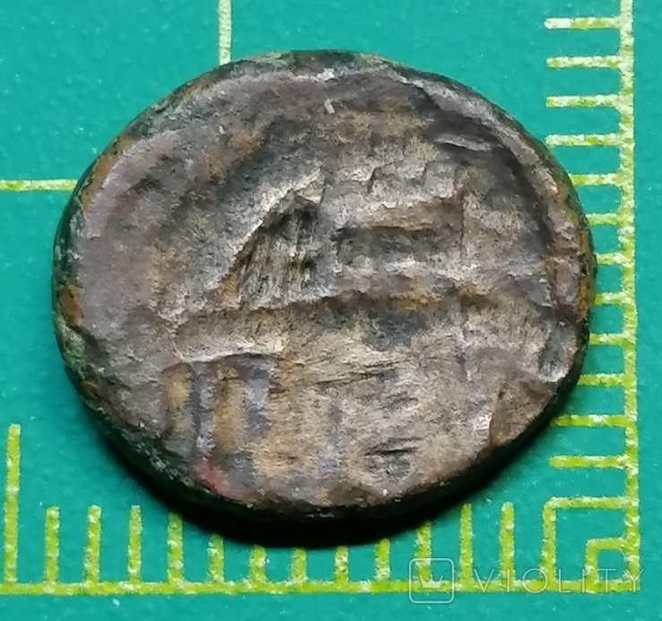 Стародавня монета. Надчекан., фото №9