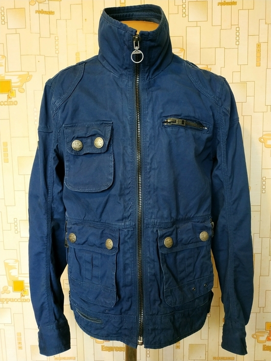 Куртка чоловіча джинсова Потужна вітровка SUPERDRY p-p S, фото №2