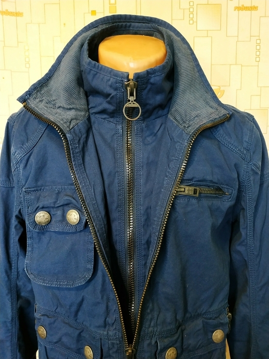 Куртка чоловіча джинсова Потужна вітровка SUPERDRY p-p S, фото №5