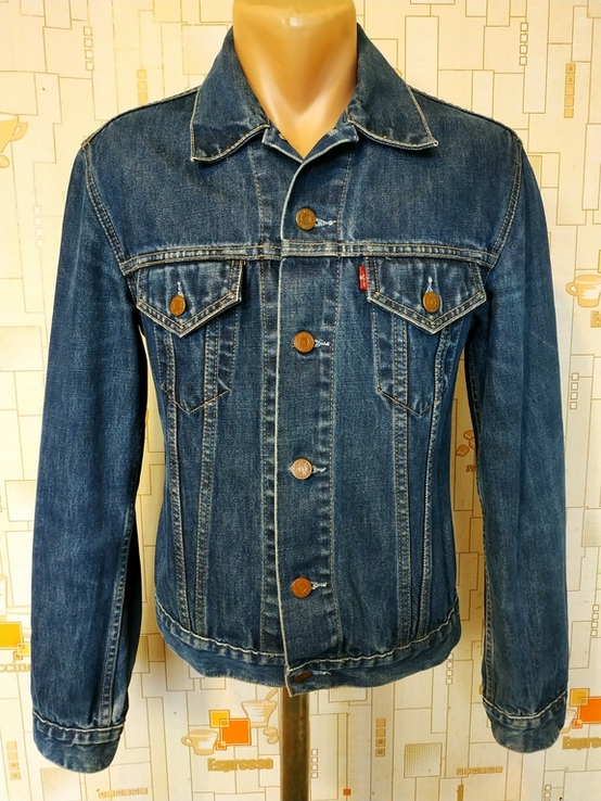 Куртка джинсова чоловіча LEVI STRAUSS коттон р-р М, фото №2