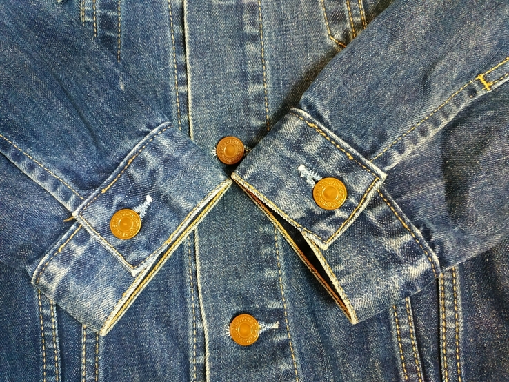 Куртка джинсова чоловіча LEVI STRAUSS коттон р-р М, фото №9