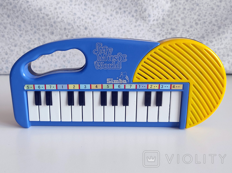 Детский синтезатор Simba Electronic Keyboard "My music world", фото №2