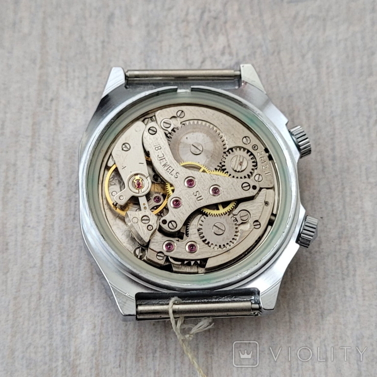Новий годинник Poljot Будильник СРСР з документами (на ходу), фото №7