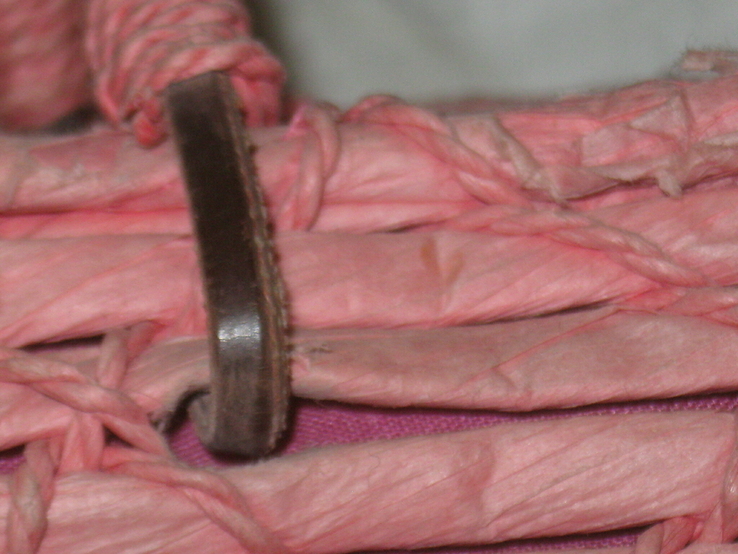 Сумка плетена з бадилля літня., фото №9