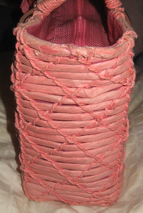 Сумка плетена з бадилля літня., photo number 10