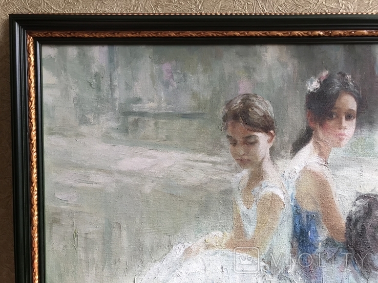 Картина С.Михайличенко "Юные балерины", фото №3