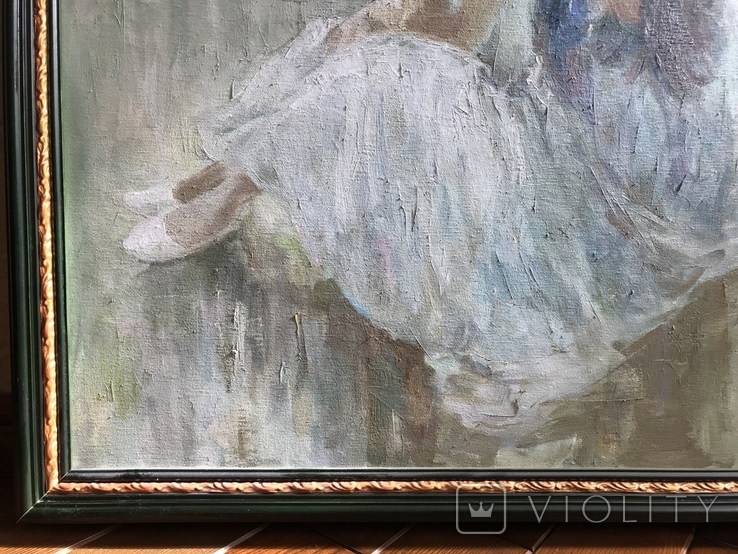Картина С.Михайличенко "Юные балерины", фото №5