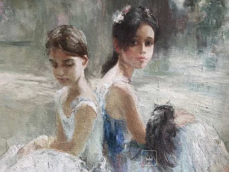Картина С.Михайличенко "Юные балерины", фото №8