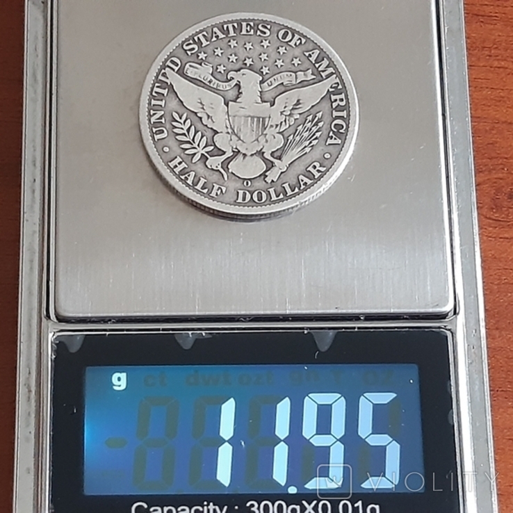  HALF DOLLAR. 1908 год. Серебро., фото №5