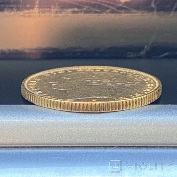 1 фунт (соверен) 1886 г. Великобритания, фото №6
