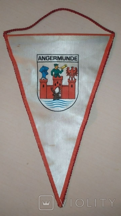 Вымпел Angermunde (Ангермюнде) ГДР, фото №2