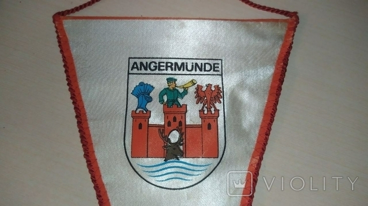Вымпел Angermunde (Ангермюнде) ГДР, фото №3