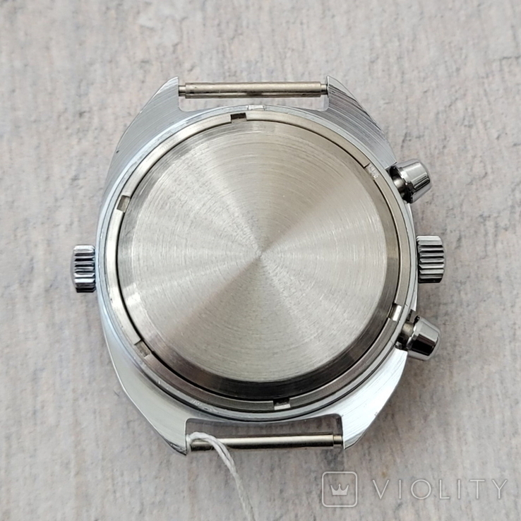Новий годинник Poljot Chronograph імені "Кунішев" 3133 СРСР з документами (на ходу), фото №6