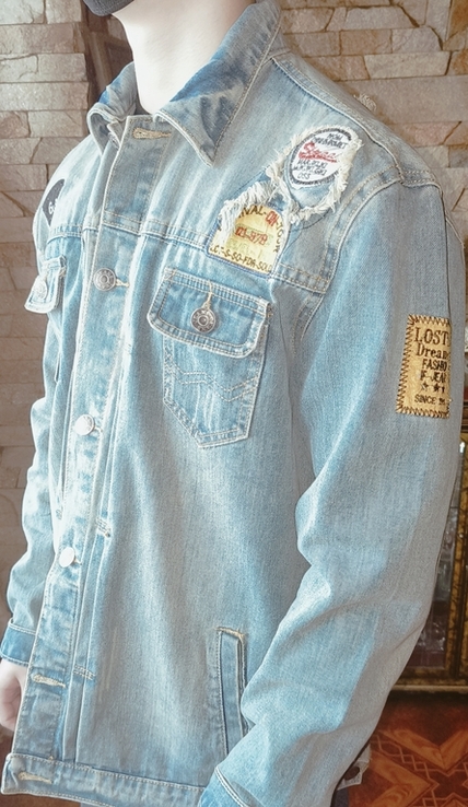 Куртка джинсова ED, фото №3