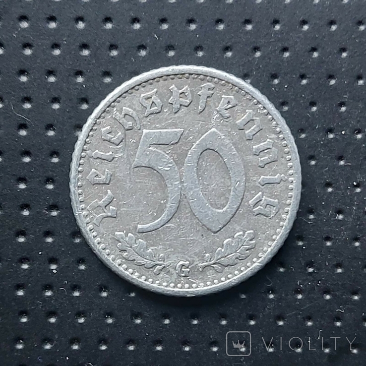 50 рейхспфенигів 1935 G, фото №2
