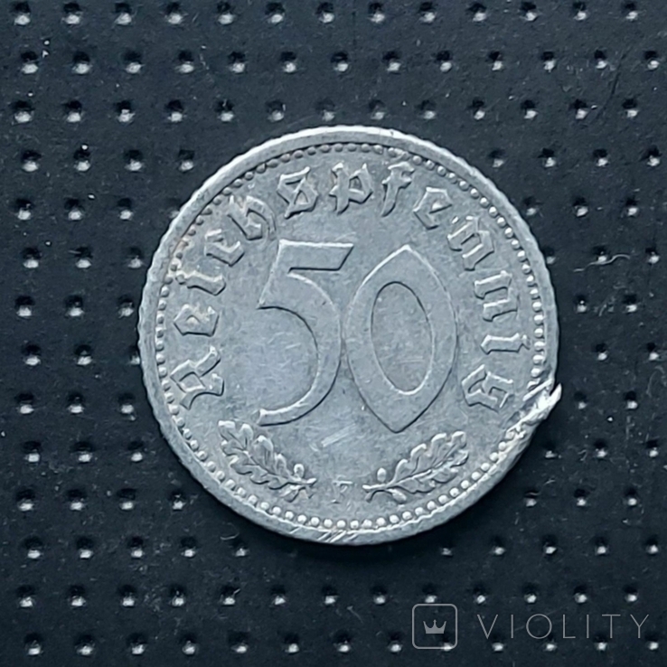 50 рейхспфенигів 1935 F, фото №2