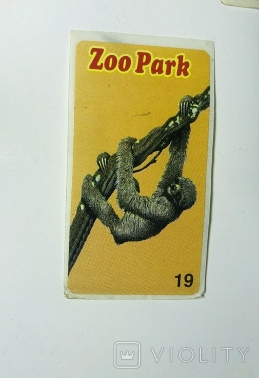 Наклейка Zoopark №19