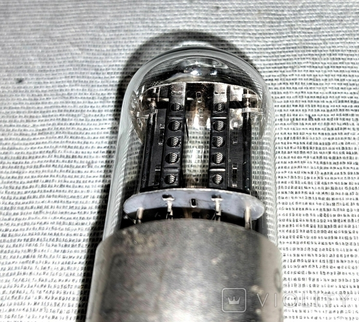 Лампа 6Н8С Цоколь Метал с Дырчатым Анодом., фото №5