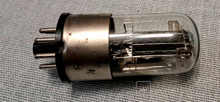 Лампа 6Н8С Цоколь Метал с Дырчатым Анодом., фото №8