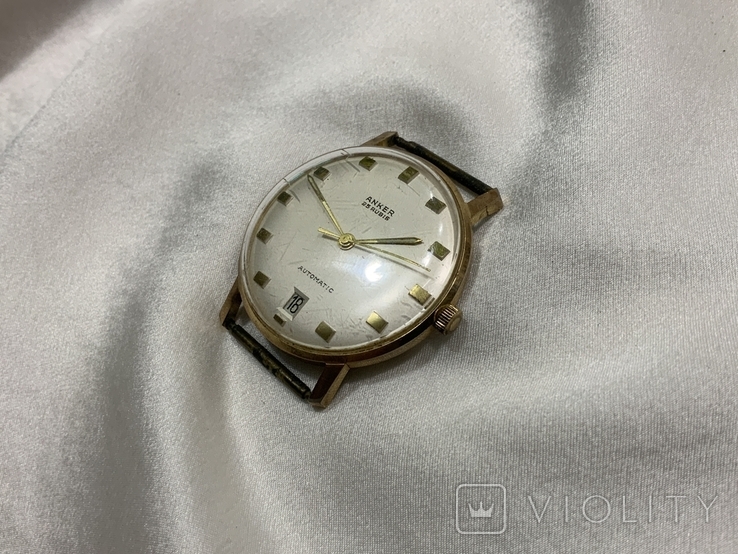 Годинник Anker 25 Rubis Automatic 1960 ті Німеччина, фото №7