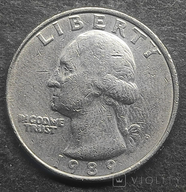 1/4 доллара 1989 года (2), фото №3