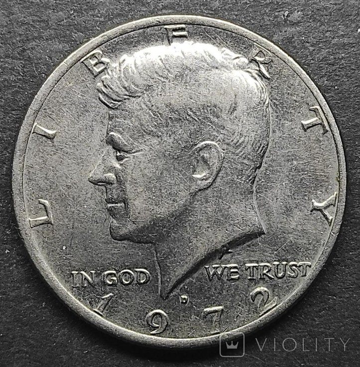 1/2 доллара 1972 года, фото №3