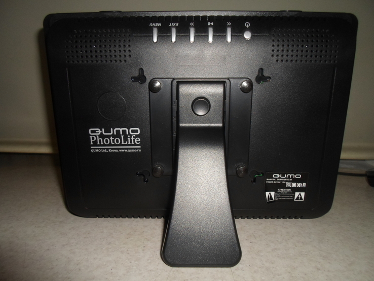 Фоторамка цифровая QUMO PhotoLife LED, 10.2 дюймов, видео, звук., фото №3