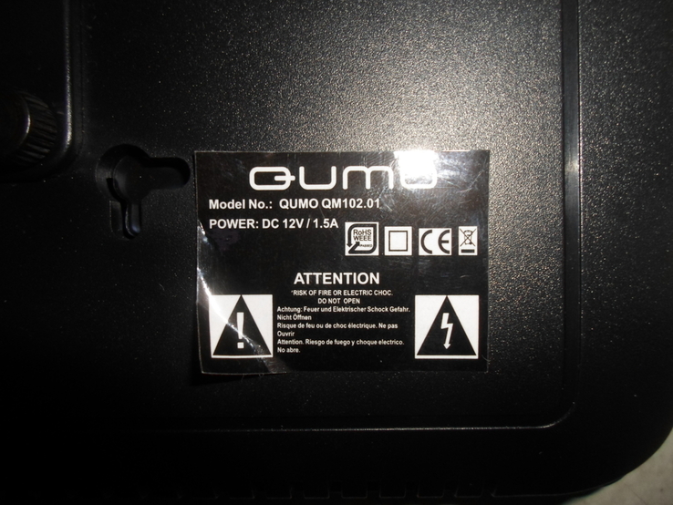 Фоторамка цифровая QUMO PhotoLife LED, 10.2 дюймов, видео, звук., numer zdjęcia 5