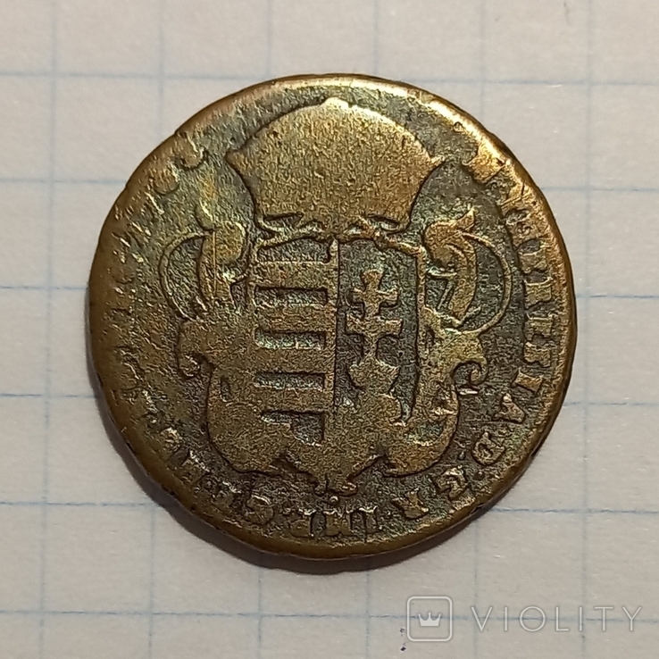 Королівство Угорщина 1 динар 1763р., фото №5
