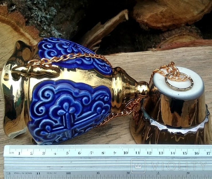 Лампада підвісна керамічна з чашею, фото №6