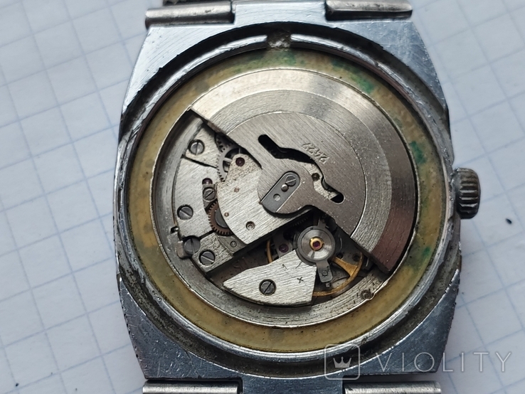 Годинник "Слава", 27 коштовностей, з автопідзаводом, виробництва СРСР., фото №13