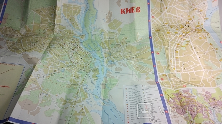 Киев Туристическая схема, фото №4