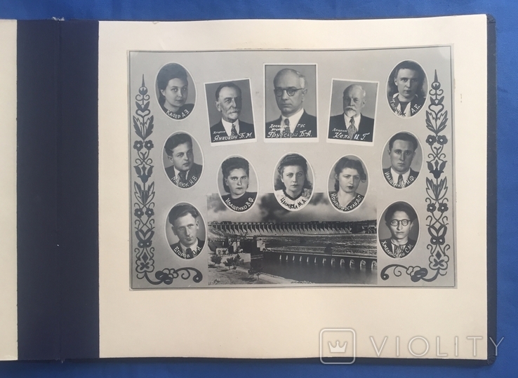 1-й випуск інженерів -будівельників гідроелектростанцій Київ 1951 р, фото №7