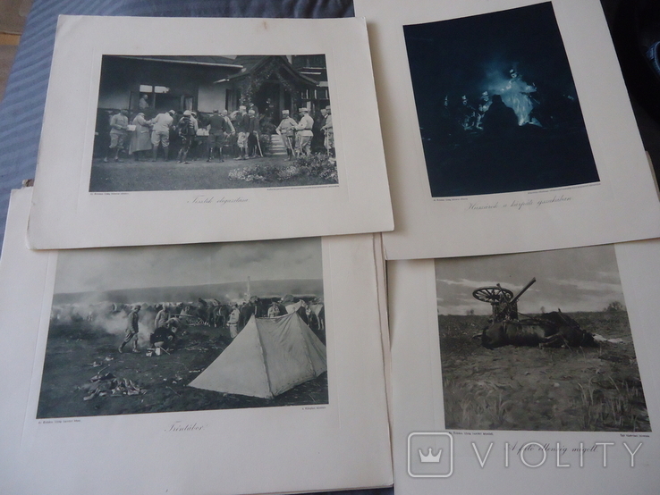 Венгрия 1914/18 гг комплект 12 фото тинто гравюр военных 8, фото №3