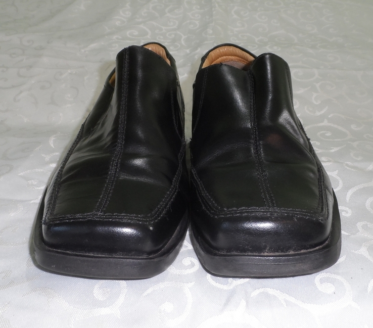 Туфлі чоловічі шкіряні чорні лофери 42 розмір, numer zdjęcia 3