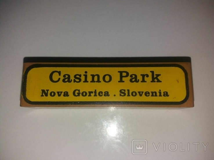 Игральные кости Футляр Casino Park Nova Gorica Slovenia, фото №9