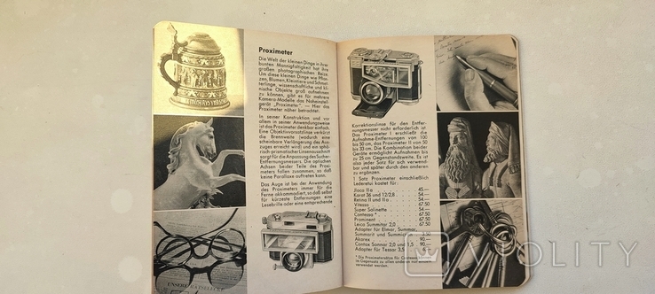 Фотопомощник , очень подробный каталог фотоаппаратов 40-50г. Германия ., фото №12