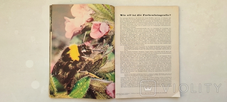 Журнал Klick 1954г. о фотоаппаратах и фотографии, Германия., фото №5