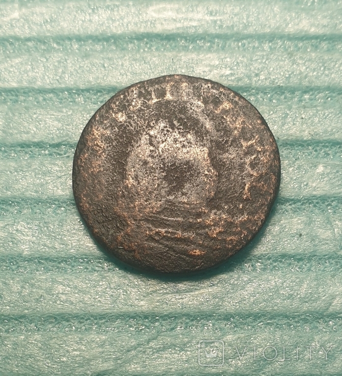 1 грош 1758 (грош короний Августуса ІІІ), фото №2