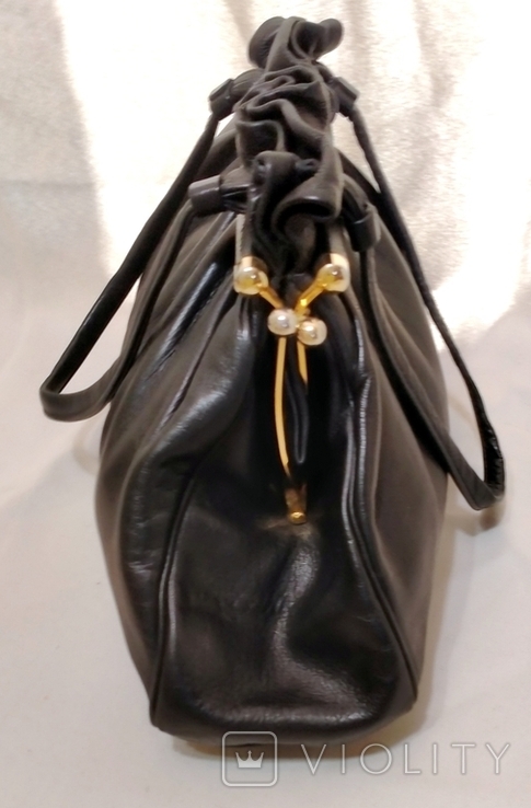 Жіноча сумочка E.D Modell вінтажна натуральна шкіра США на ebay 100, фото №5