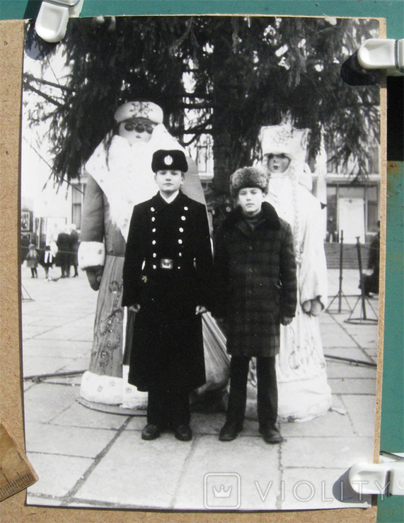 Нахимовец и Дед Мороз, 13х18 см, фото №3