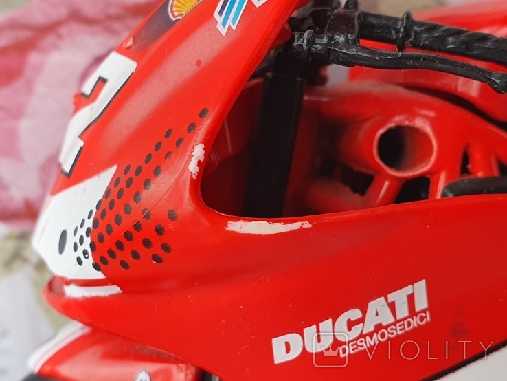 Ducati Desmosedici Troy Bayliss MOTOGP NewRay 1:12, фото №3
