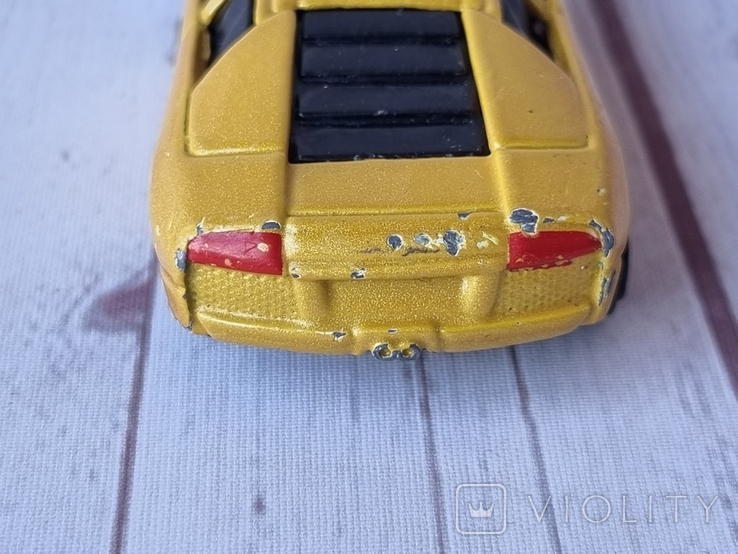 Maisto Lamborghini Murcielago Литий під тиском жовтий автомобіль Масштаб 1:64, фото №4